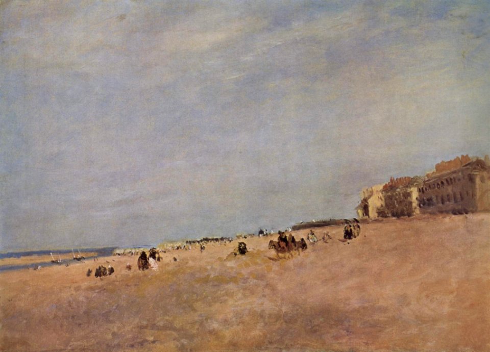David Cox - Rhyl Sands (Manchester version)