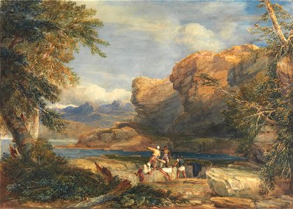 David Cox - Pirate's Isle - Google Art Project