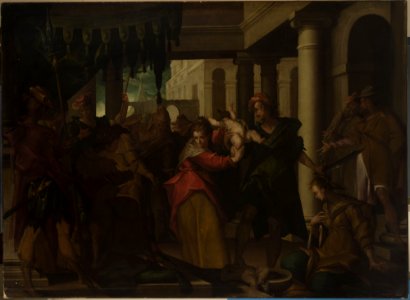 David Colijns - Judgement of Solomon (1 Kings 3-16–28) - M.Ob.1571 MNW - National Museum in Warsaw