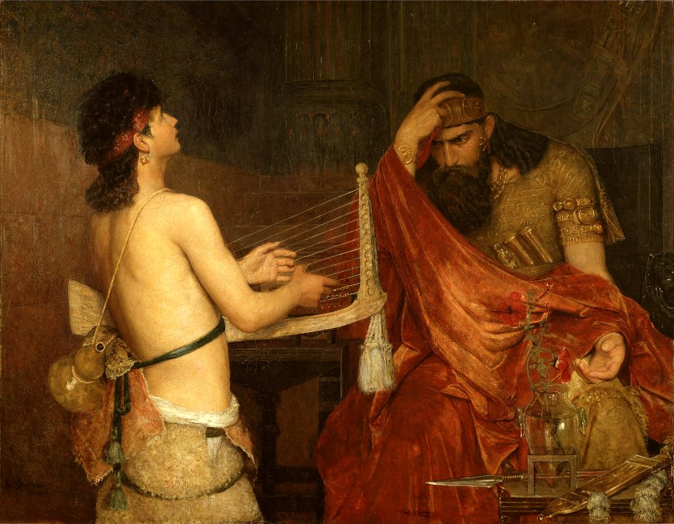 David and Saul (Ernst Josephson) - Nationalmuseum - 18809
