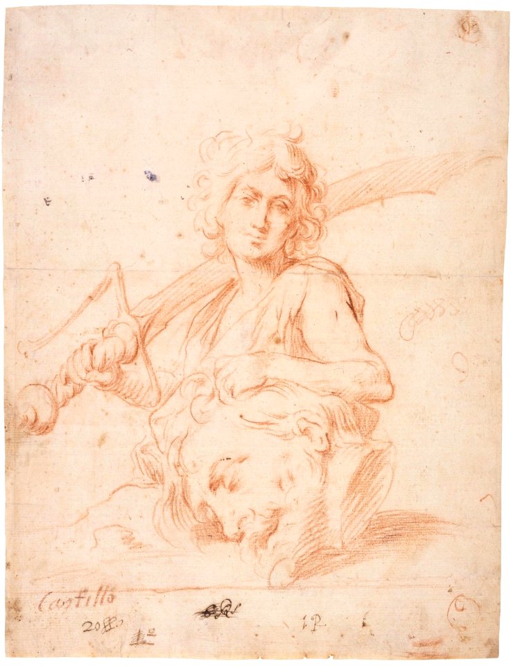 David con la cabeza de Goliat Cortesia Hispanic Society of America