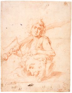 David con la cabeza de Goliat Cortesia Hispanic Society of America