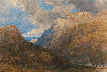 David Cox - Penmanmawr - Google Art Project