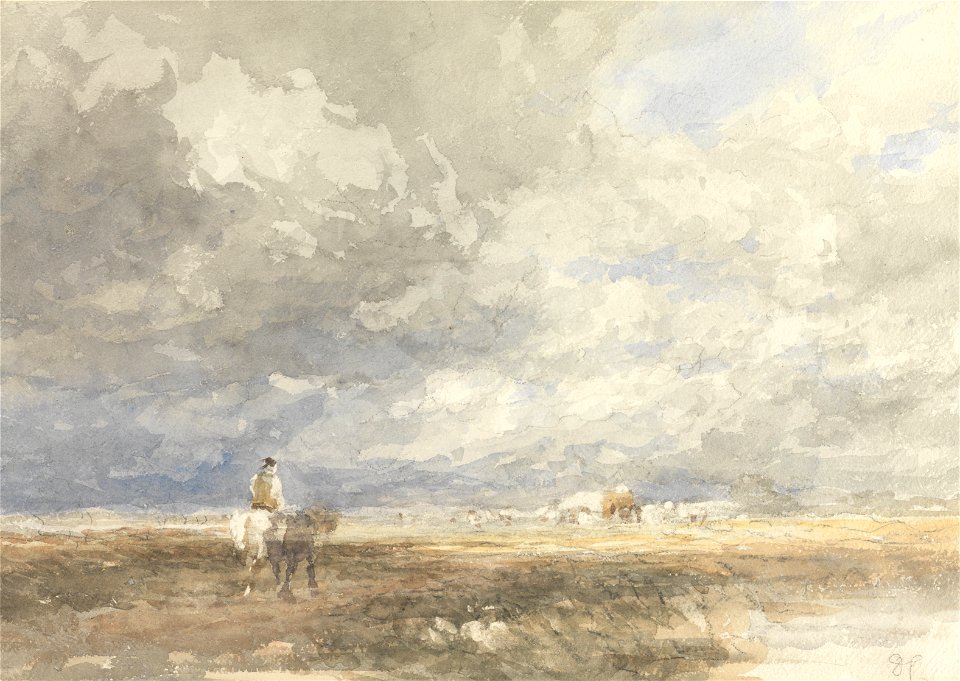 David Cox - Going to the Hayfield - Google Art Project (2461165)