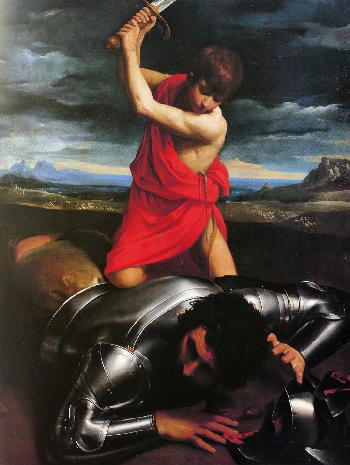 David et Goliath guido Reni 1607
