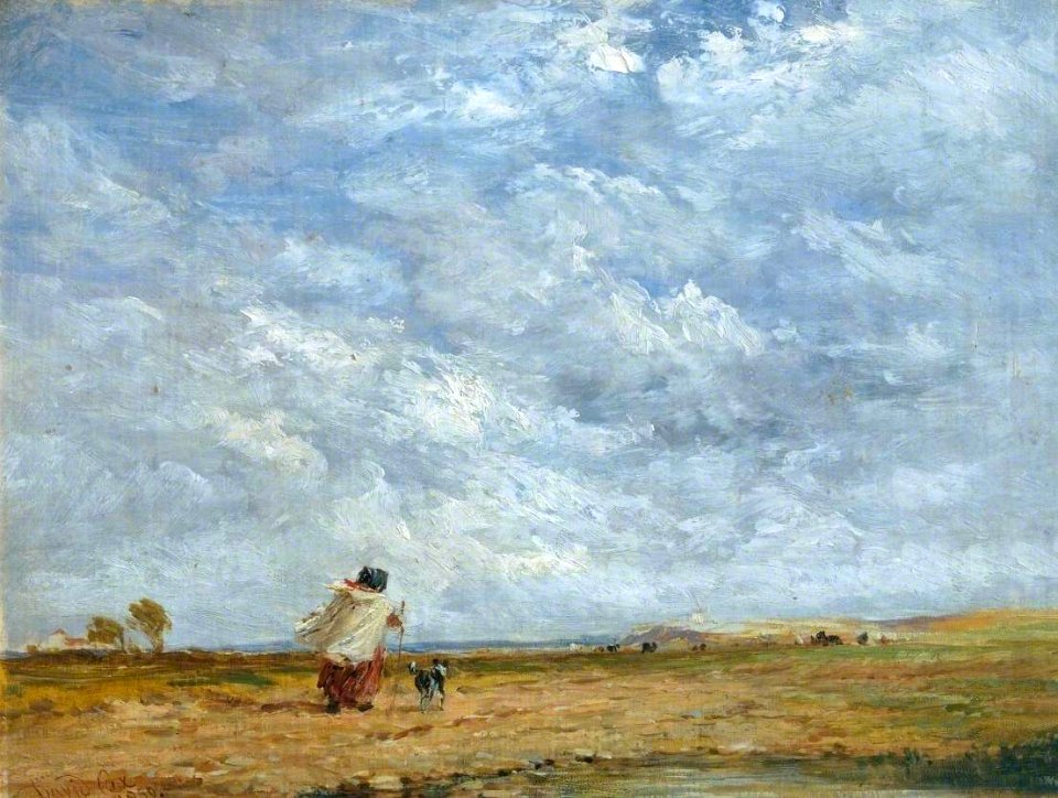 David Cox the elder (1783-1859) - A Windy Day - N02666 - Tate