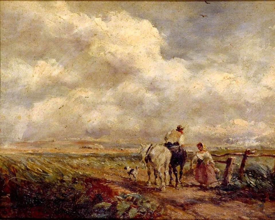 David Cox the elder (1783-1859) - The Road across the Common - N02667 - National Gallery