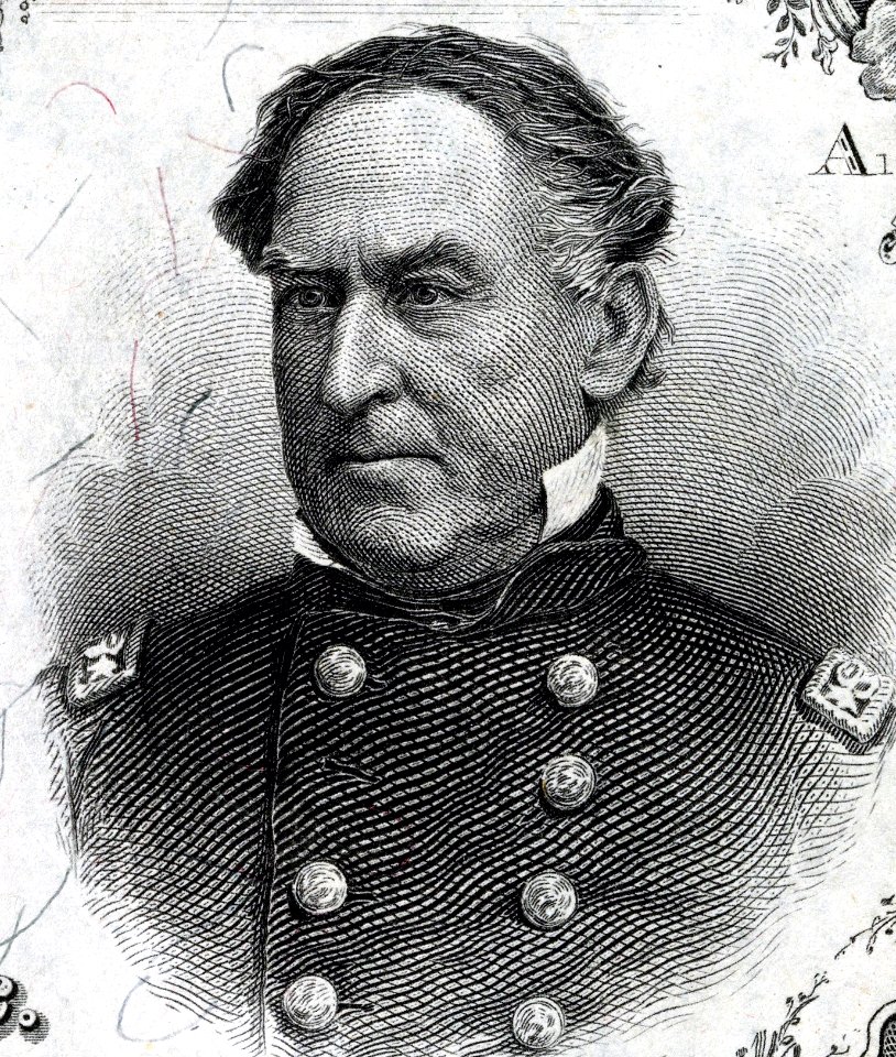 David Glasgow Farragut (Engraved Portrait)