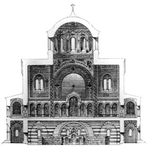 David Grimm, Chersonesos cathedral cutaway NS 1859