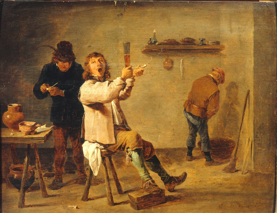 David II (le Jeune) Teniers - La Chanson à boire - PDUT959 - Musée des Beaux-Arts de la ville de Paris