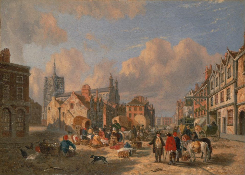 David Hodgson - The Haymarket, Norwich - Google Art Project
