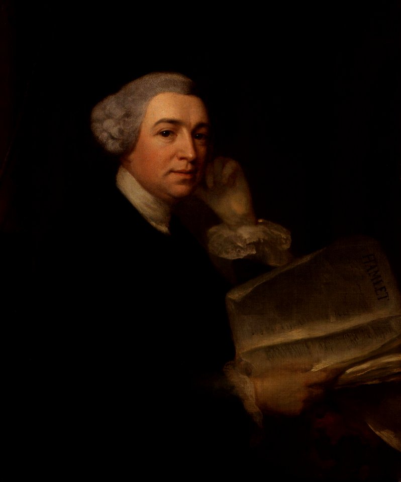 David Garrick by Benjamin Wilson