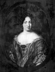 David Klöcker Ehrenstrahl - Brita Cruus of Gudhem (1652-1716), countess, married to count Fabian Wrede - NMGrh 1808 - Nationalmuseum