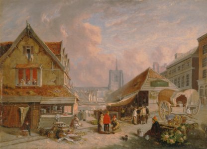 David Hodgson - The Old Fishmarket, Norwich - Google Art Project