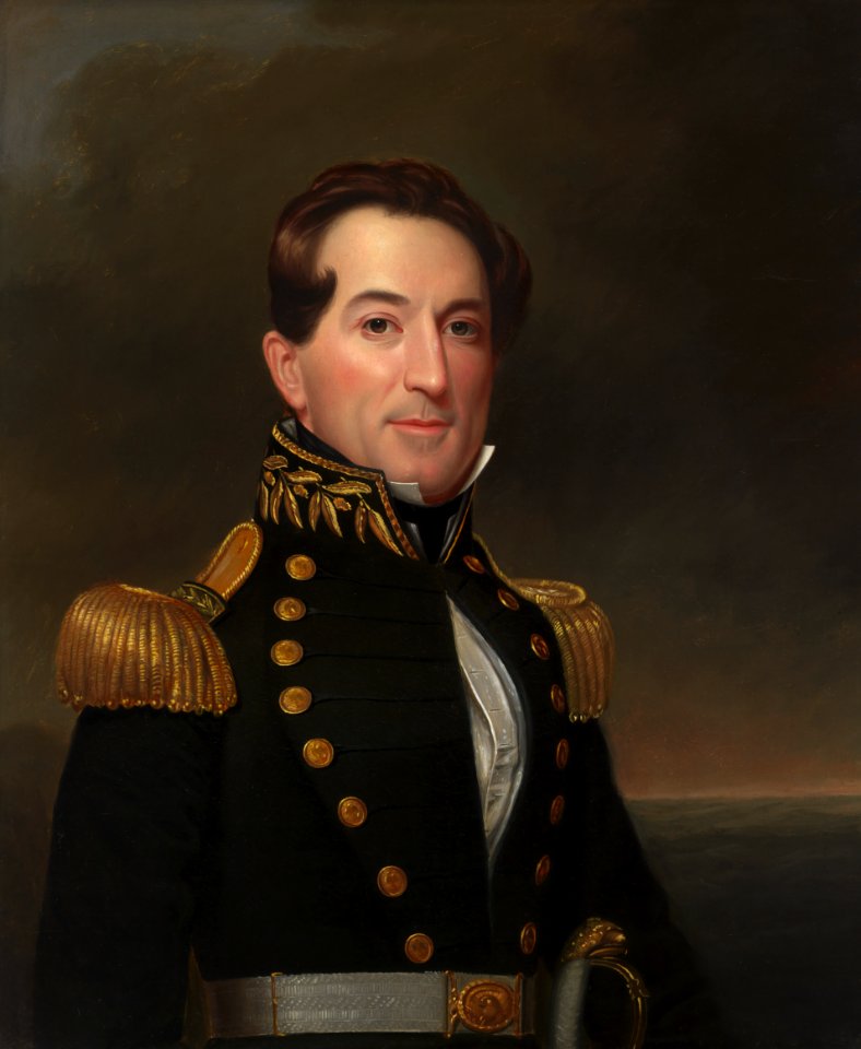 David Glasgow Farragut by William Swain, 1838, oil on canvas, from the National Portrait Gallery - NPG-NPG 69 29Farragut d1