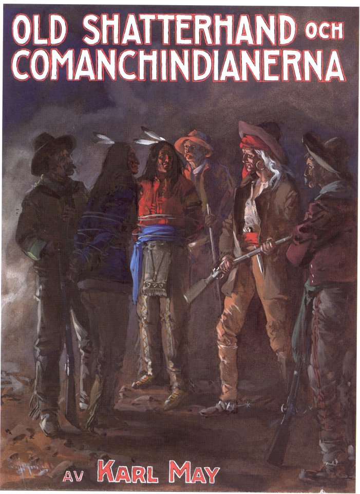 David Ljungdahl bokomslag May - Old Shatterhand och comanchindianerna