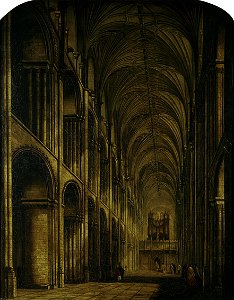 David Hodgson - The Nave of Norwich Cathedral, looking East