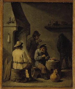 David II (le Jeune) Teniers - La tabagie - PDUT958 - Musée des Beaux-Arts de la ville de Paris