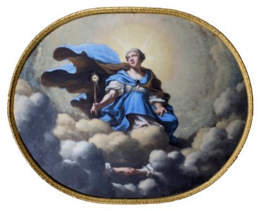 David Klöcker Ehrenstrahl - Allegori över Konung Karl X Gustafs förmälning - NMDrh 29 - Nationalmuseum