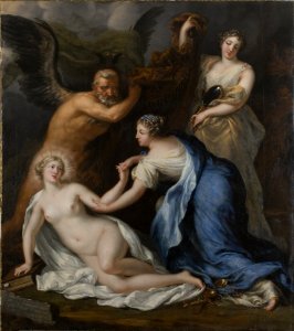 David Klöcker Ehrenstrahl - Allegori över Sanningen - NMDrh 457 - Nationalmuseum