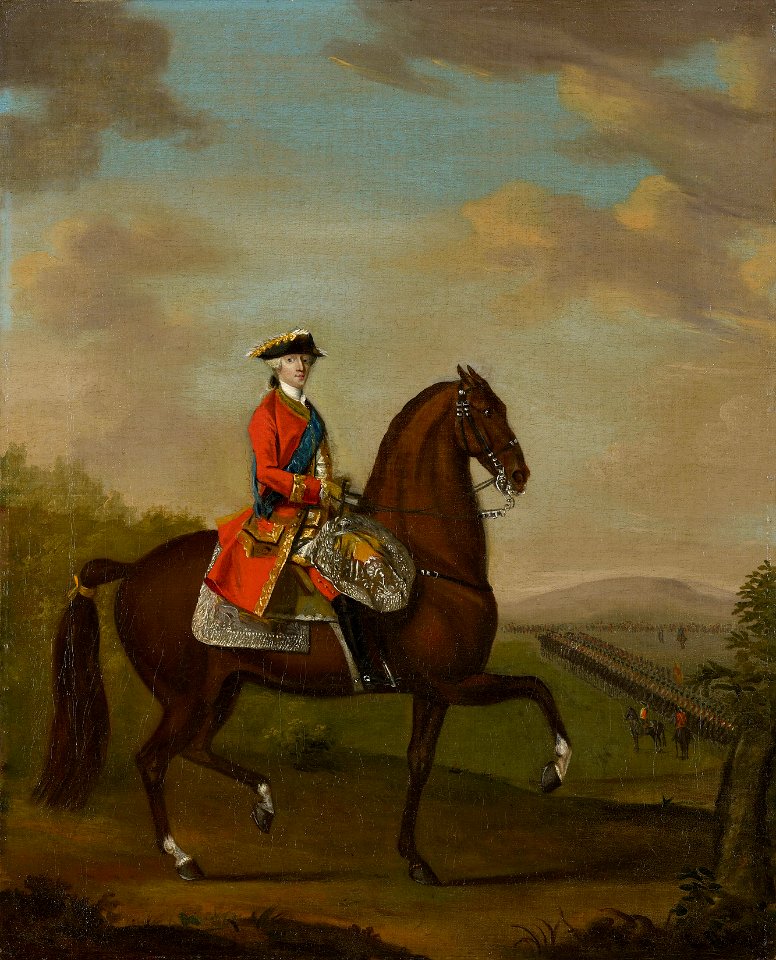 David Morier (1705^-70) - Frederick V, King of Denmark (1723-1766), traditionally identified as - RCIN 406870 - Royal Collection