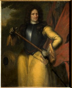 David Klöcker Ehrenstrahl - Erik Dahlbergh (1625-1703), greve, fältmarskalk, generalguvernör, kungl. råd - NMDrh 4 - Nationalmuseum
