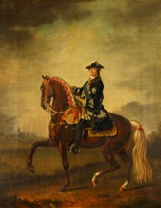 David Morier (1705^-70) - Maurice, Count of Saxony (1696-1750), called Marshal Saxe, traditionally identified as - RCIN 406875 - Royal Collection