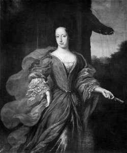 David Klöcker Ehrenstrahl - Maria Elisabet, 1678-1755, prinsessa av Holstein-Gottorp, abbedissa i Quedlingburg - NMGrh 1338 - Nationalmuseum. Free illustration for personal and commercial use.