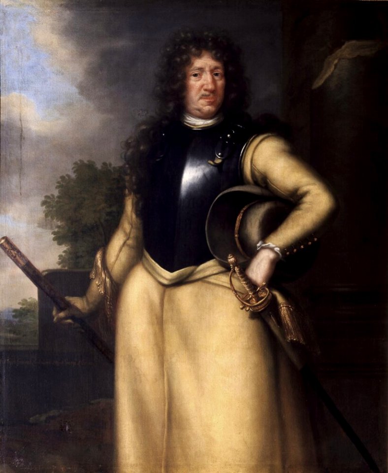 David Klöcker Ehrenstrahl - Stående man klädd i bröstharnesk - NMDrh 3 - Nationalmuseum
