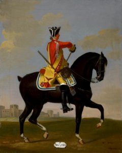 David Morier (1705^-70) - Private, 9th Dragoons, 1751 - RCIN 405601 - Royal Collection