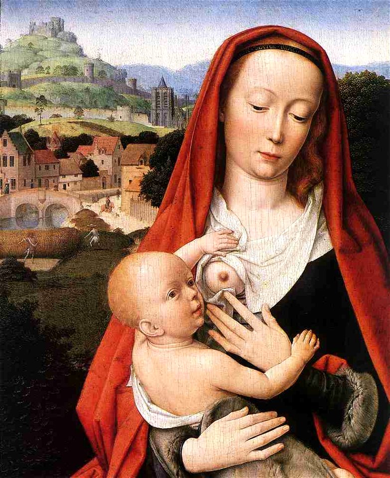 David Mary and Child detail