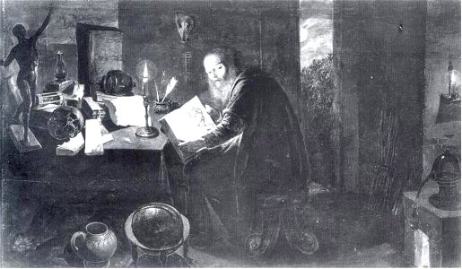 David Rijckaert (III) - Een alchemist in zijn werkplaats - GG 1694 - Kunsthistorisches Museum