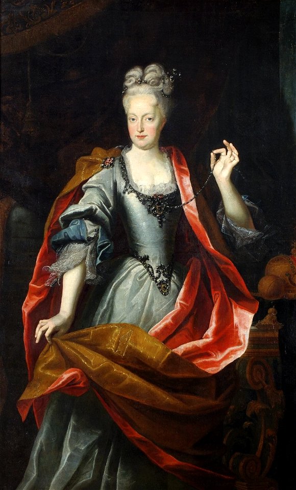 David Richter the Elder - Elisabeth Christine von Braunschweig-Wolfenbüttel 1720