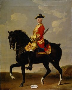 David Morier (1705^-70) - Private, 1st Troop of Horse Guards, 1751 - RCIN 400722 - Royal Collection
