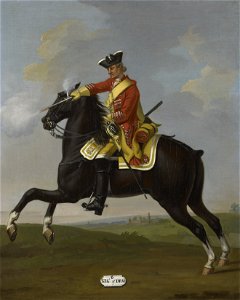 David Morier (1705^-70) - Private, 8th Dragoons, 1751 - RCIN 405602 - Royal Collection