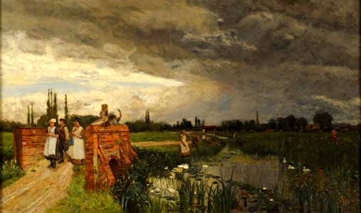 David Murray Frühlingszeit in Schottland 1870