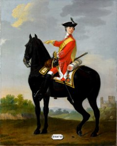 David Morier (1705^-70) - Private, 7th Queen's Dragoons, 1751 - RCIN 401507 - Royal Collection
