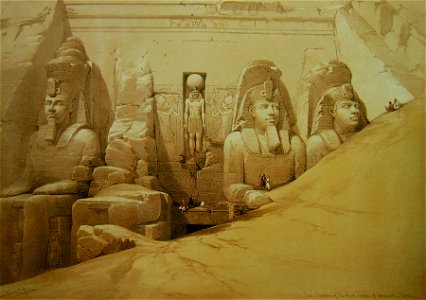 David Roberts Aboo Simbel