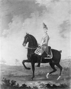 David Morier (1705^-70) - Quartermaster, 1st Troop of Horse Grenadier Guards - RCIN 404168 - Royal Collection