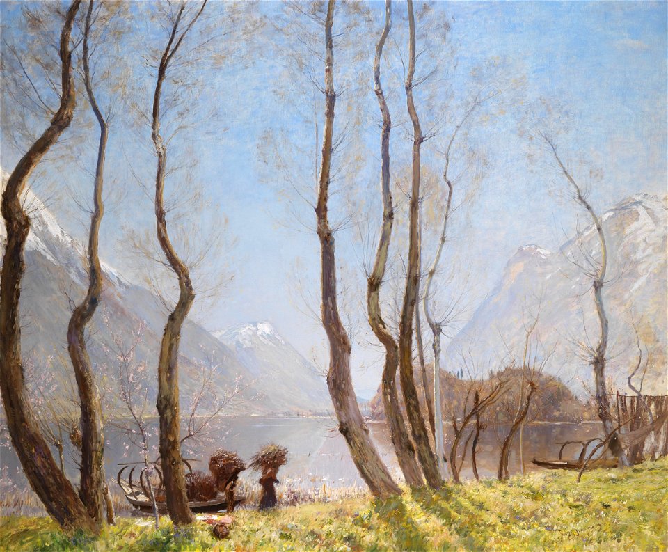 David Murray Frühling am Lago di Piano 1909
