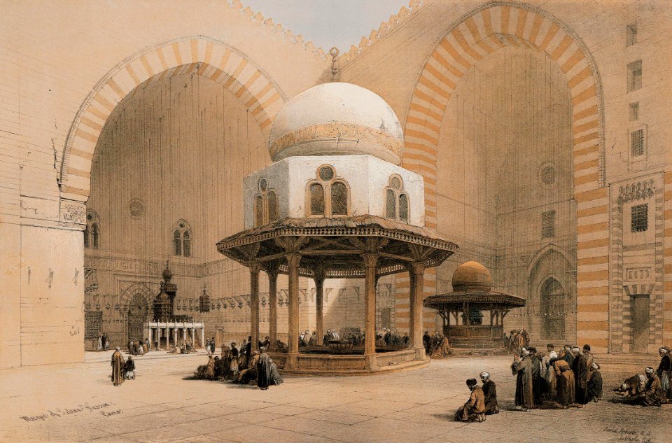 David Roberts Mosque of Sultan Hassan Heidelberg