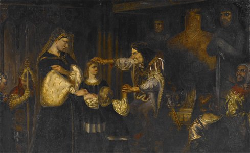David Scott - King Richard III with the Sons of Edward IV - 81.796A-B - Indianapolis Museum of Art