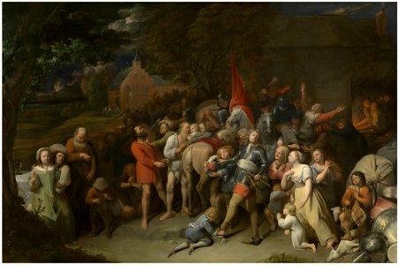 David Rijckaert (III) - Plundering Soldiers