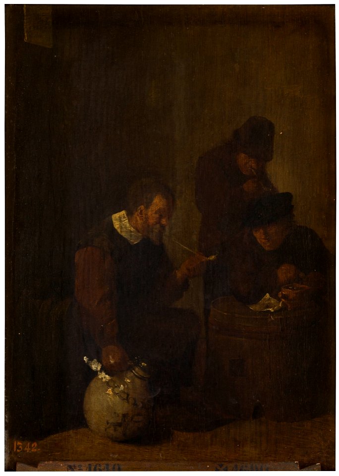 David Teniers (II) - Group of smokers