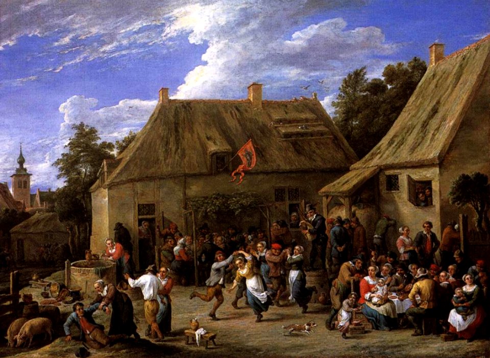 David Teniers (II) - Country Kermis - WGA22091