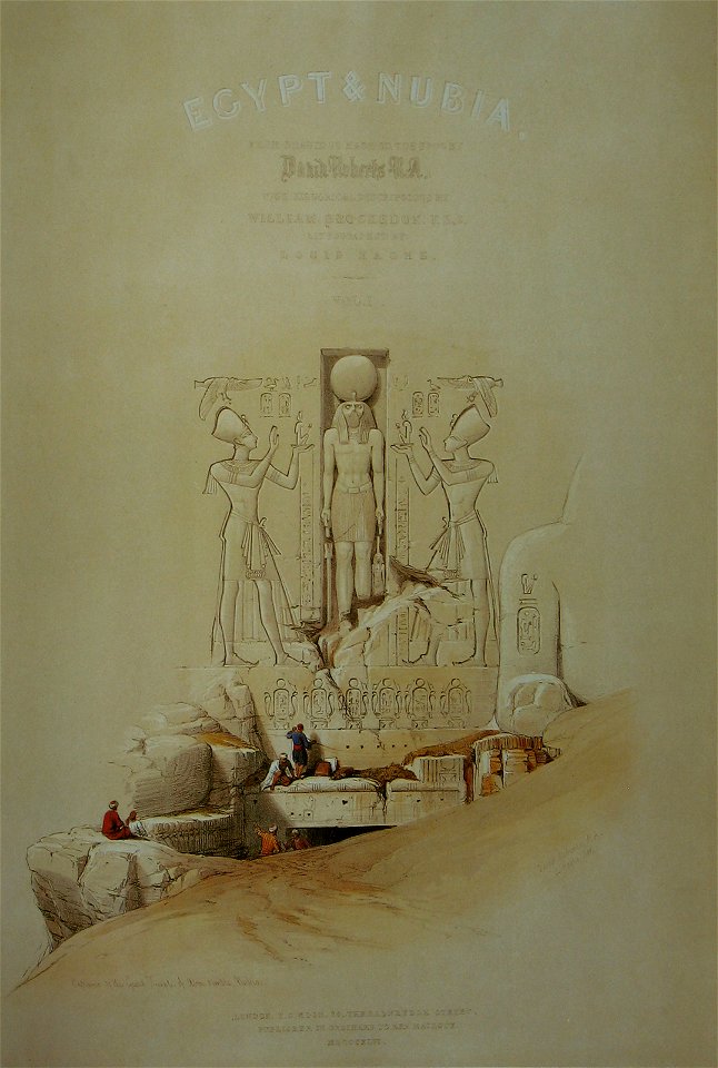 David Roberts Egypt Nubia Vol 1