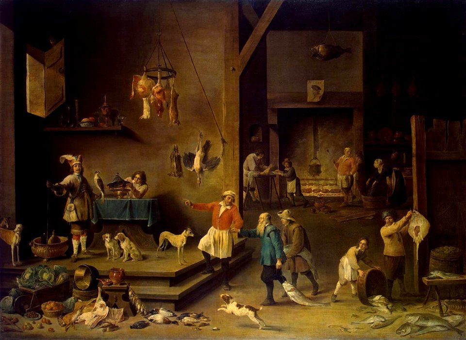 David Teniers (II) - The Kitchen - WGA22074