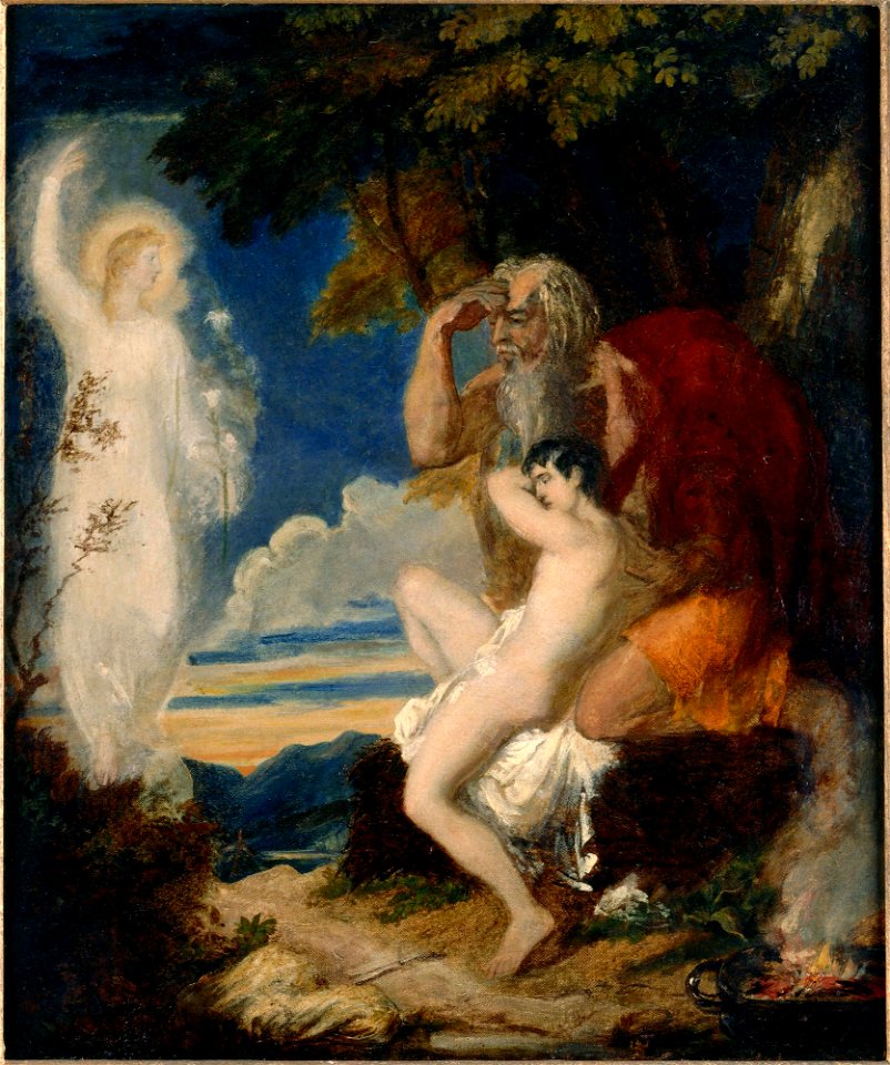 David Scott - Abraham and Isaac - 1998-239 - Princeton University Art Museum