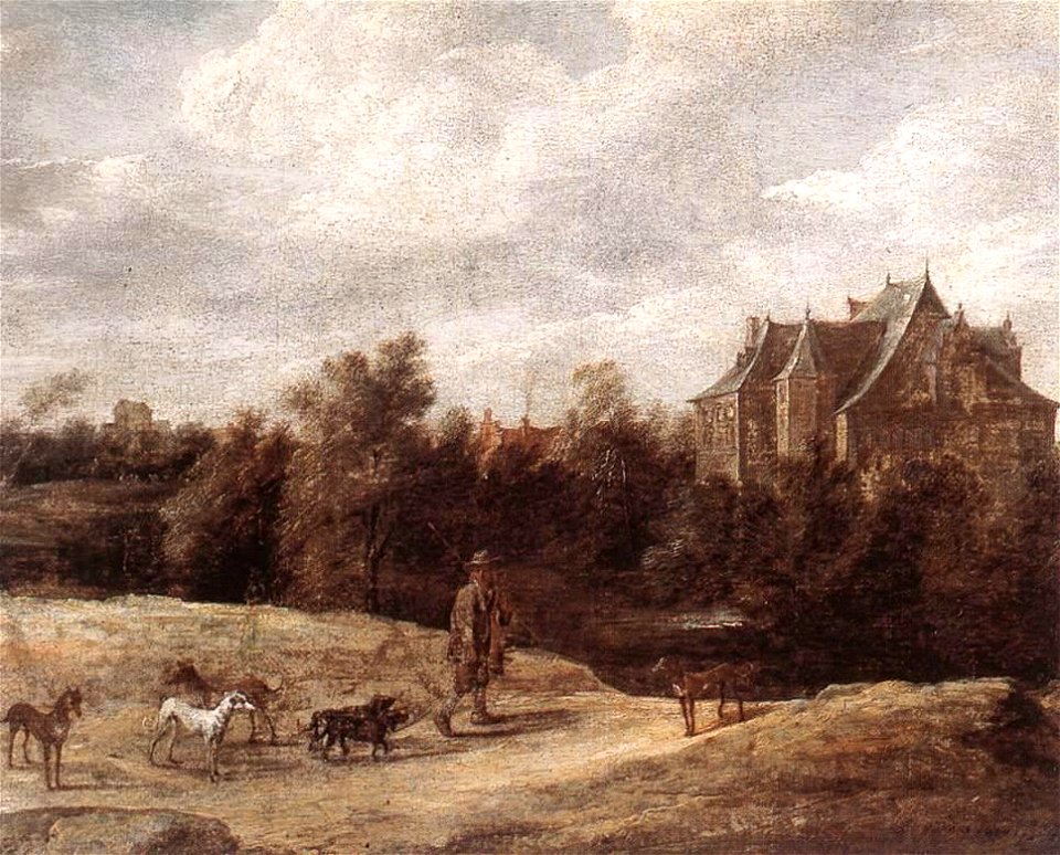 David Teniers (II) - Return from the Hunt - WGA22098
