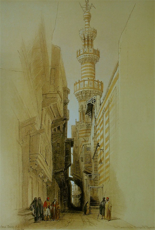 David Roberts Mosque El Rhamree